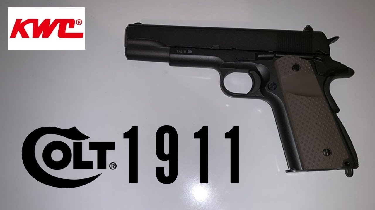 KWC 1911 / AIRSOFT UNBOXING AND REVIEW