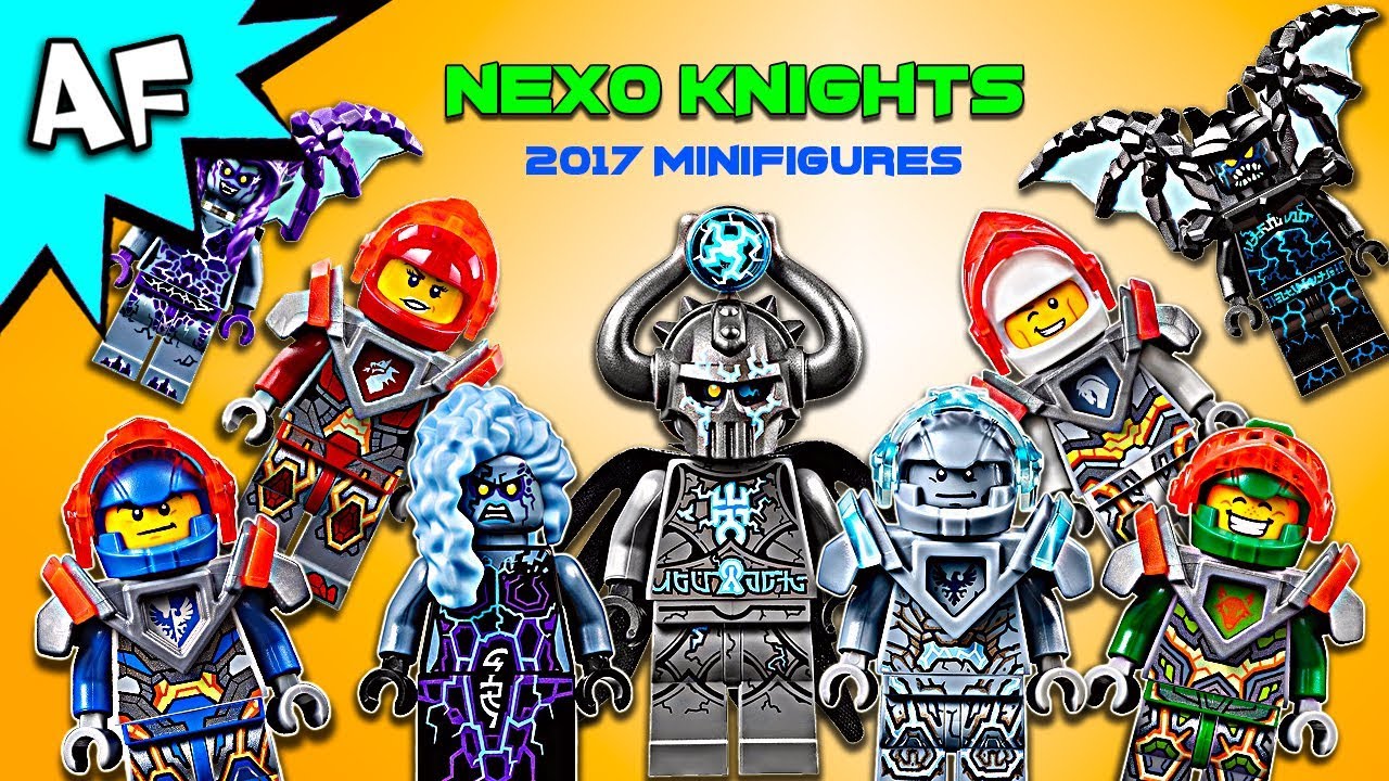 Lego Nexo Knights Minifigure Collection 2017