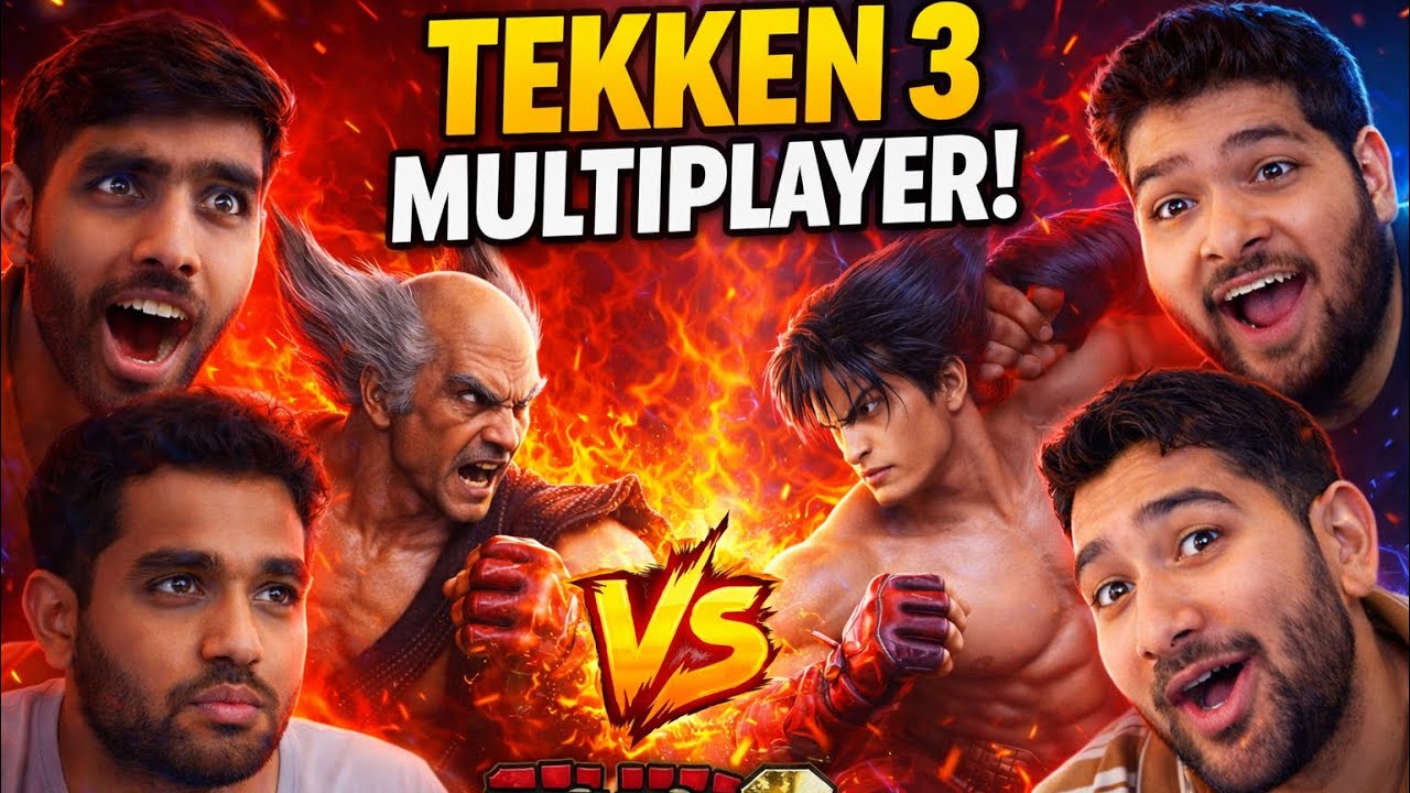 Tekken 3 Multiplayer Madness 😱 | Friend vs Friend Ultimate Fight