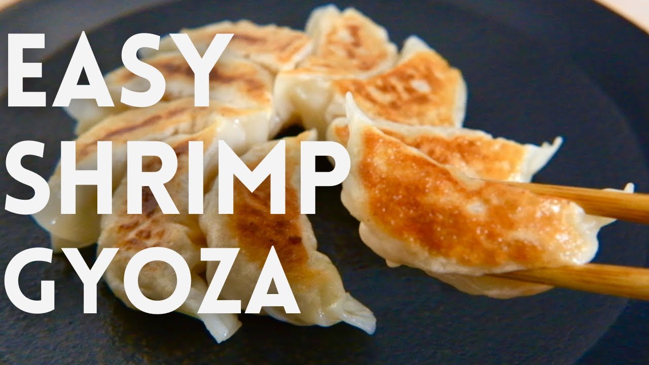 [ASMR] EASY SHRIMP GYOZA | RECIPE |  DUMPRINGS | Takoshiho Cooks Japan
