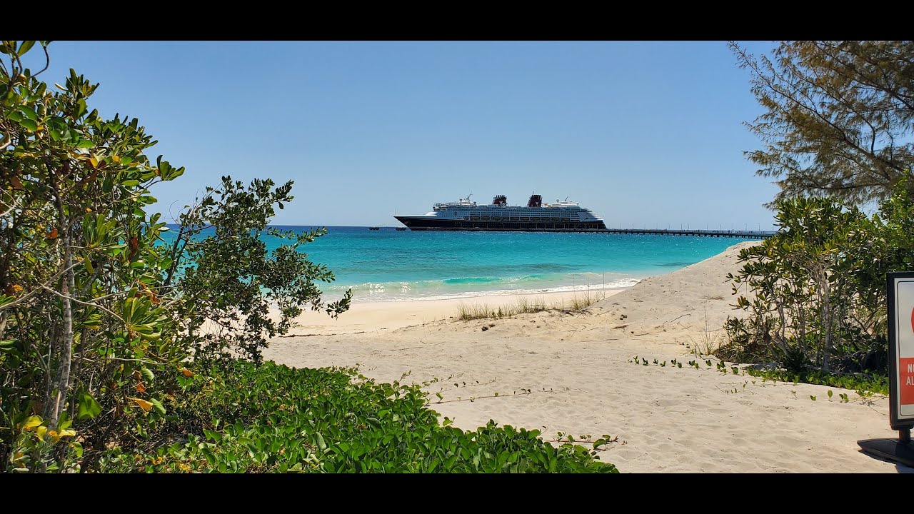 Disney Lookout Cay Pier Walk From Island to Ship April 2025