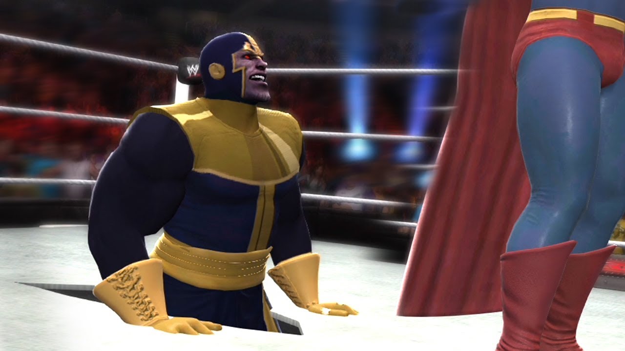 SUPERMAN VS THANOS - Hell In A Cell Match
