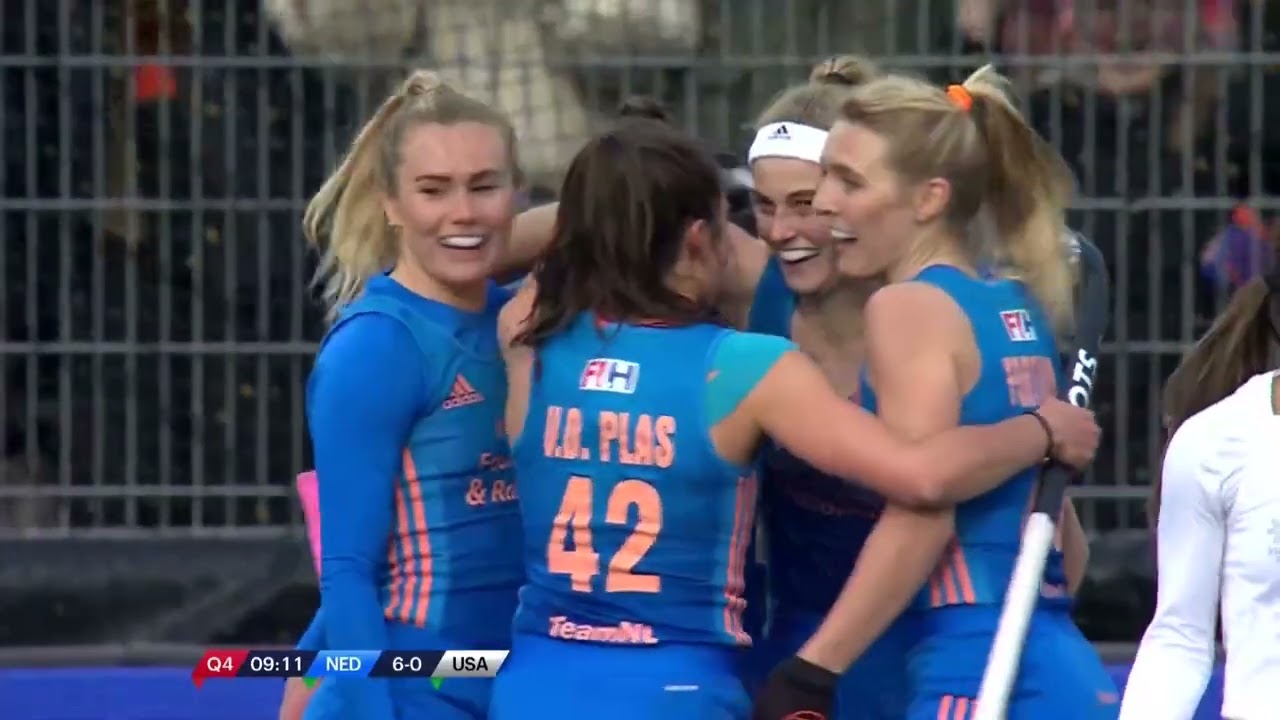 2021-22 FIH Hockey Pro League: USA vs. Netherlands Game 2 Highlights