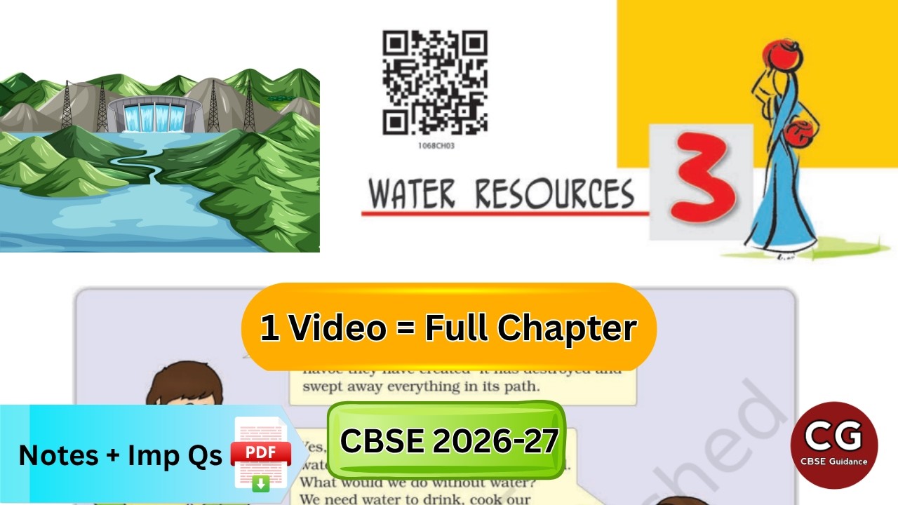 Water Resources Class 10 CBSE Line by Line Explanation from NCERT | CBSE Guidance