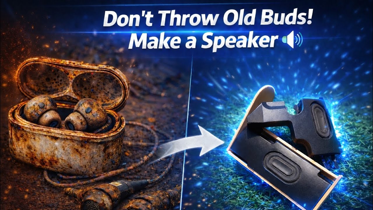How to change Bluetooth earbud to Bluetooth speaker | how to repair Bluetooth earbud | Bluetooth