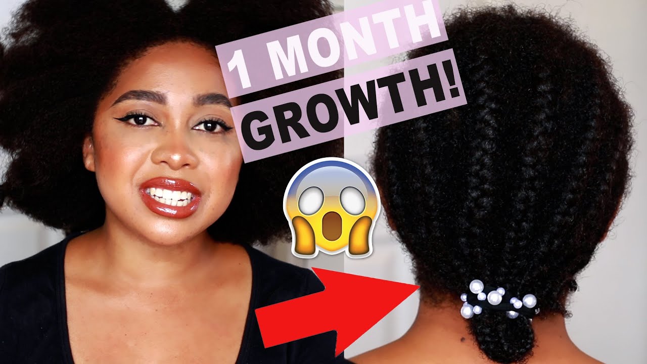 TAKING OUT 1 MONTH OLD CORNROWS (SUPER HAIR GROWTH & NO BREAKAGE!)
