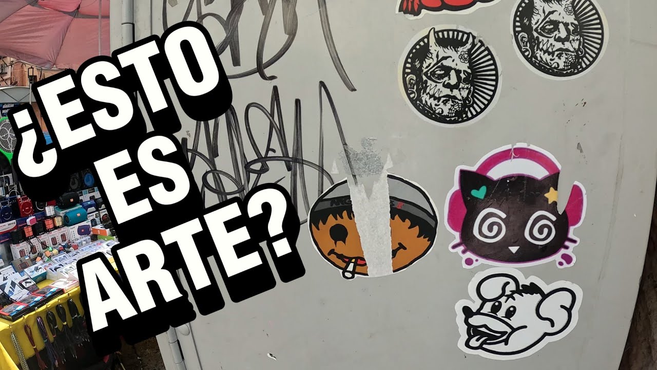¿Arte o Vandalismo? Stickers Callejeros