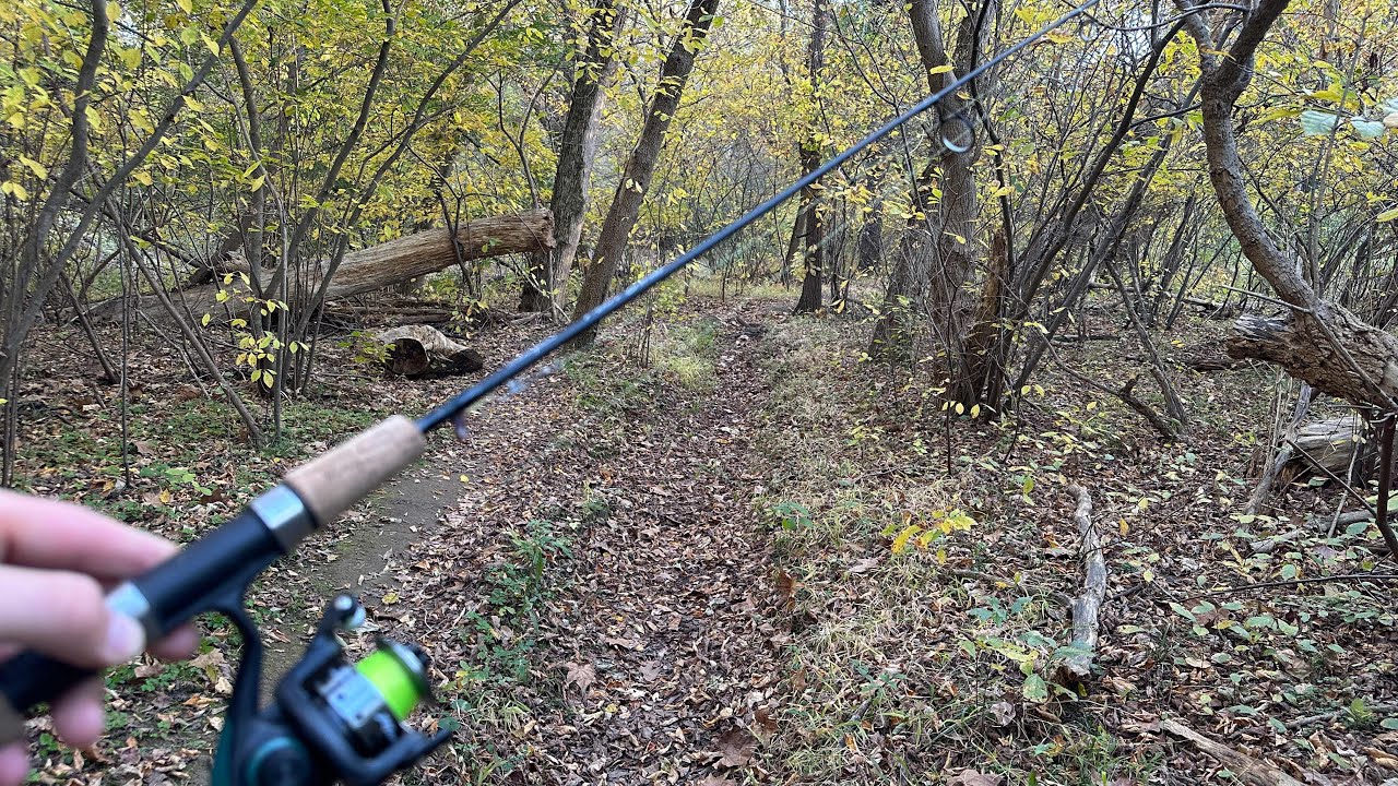 Fall Evening Fishing For Trout With Live Bait + Roostertails - We Got Banned From Here!