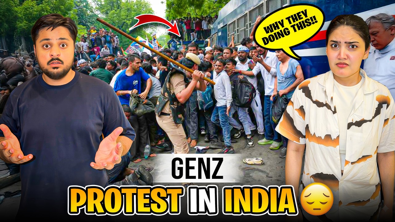 PAKISTAN REACTS TO INDIA'S VIRAL GEN-Z PROTEST 🇵🇰🇮🇳😱 | Jantar Mantar Delhi Mai Avengers Agaye 😂