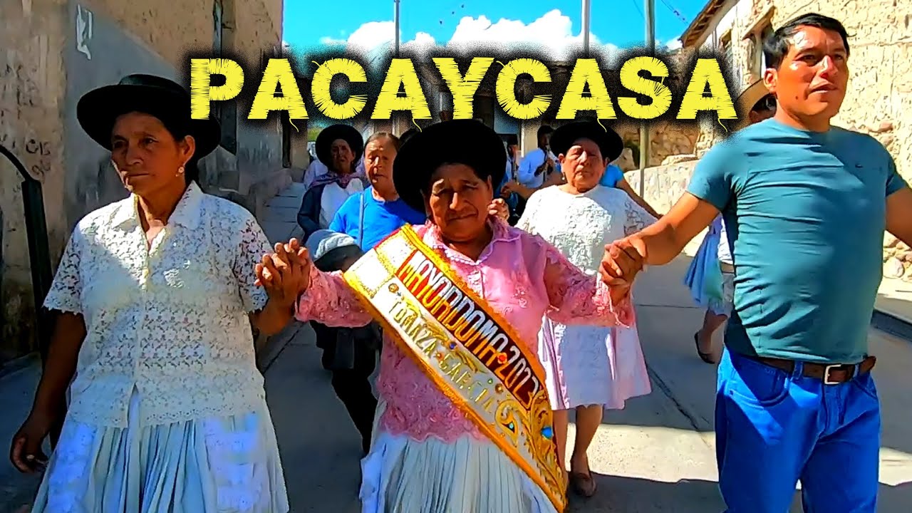 💖Fiesta Patronal de 🥳PACAYCASA🥳 (Virgen del Carmen) 2023✅