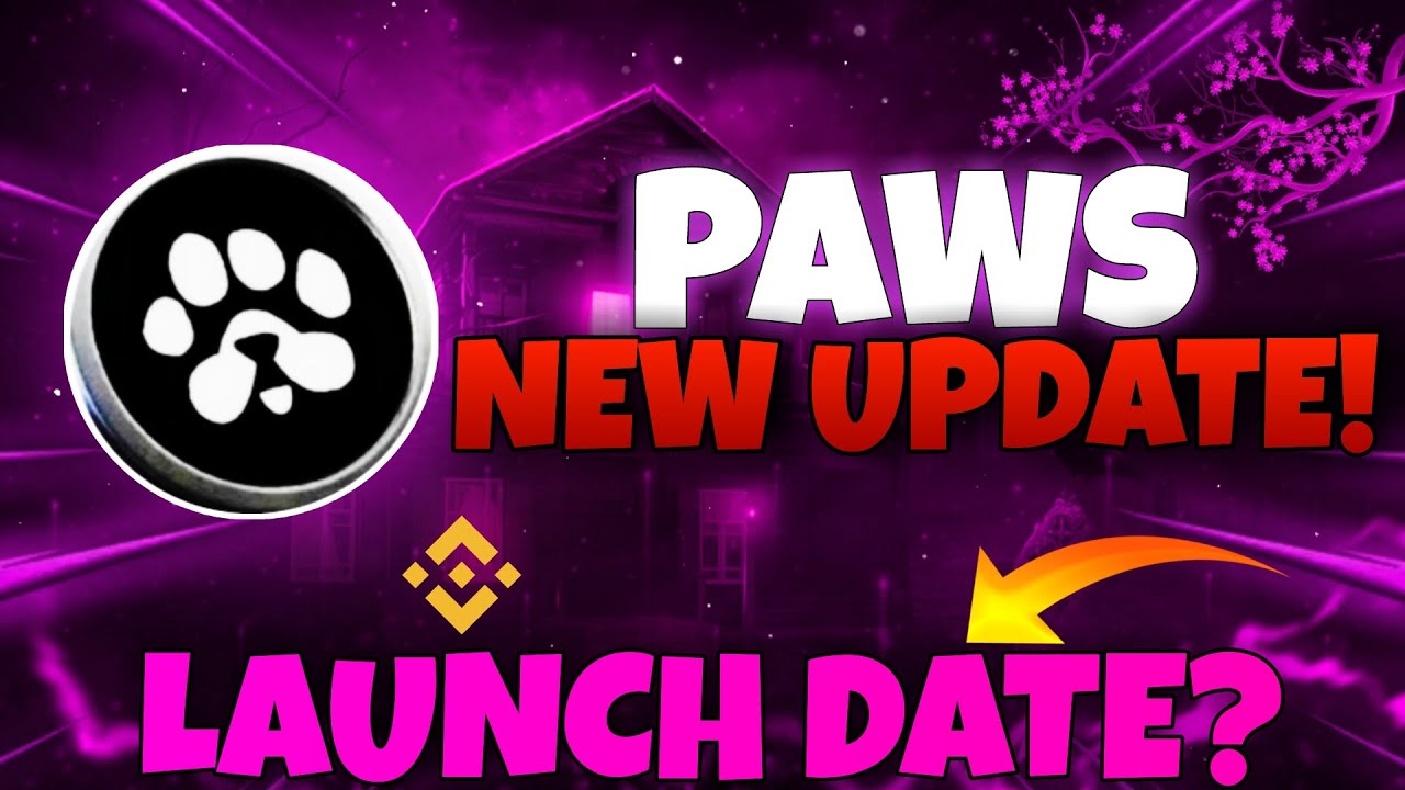 PAWS Airdrop New Update | Paws Listing Date | Paws Airdrop Listing Date #paws