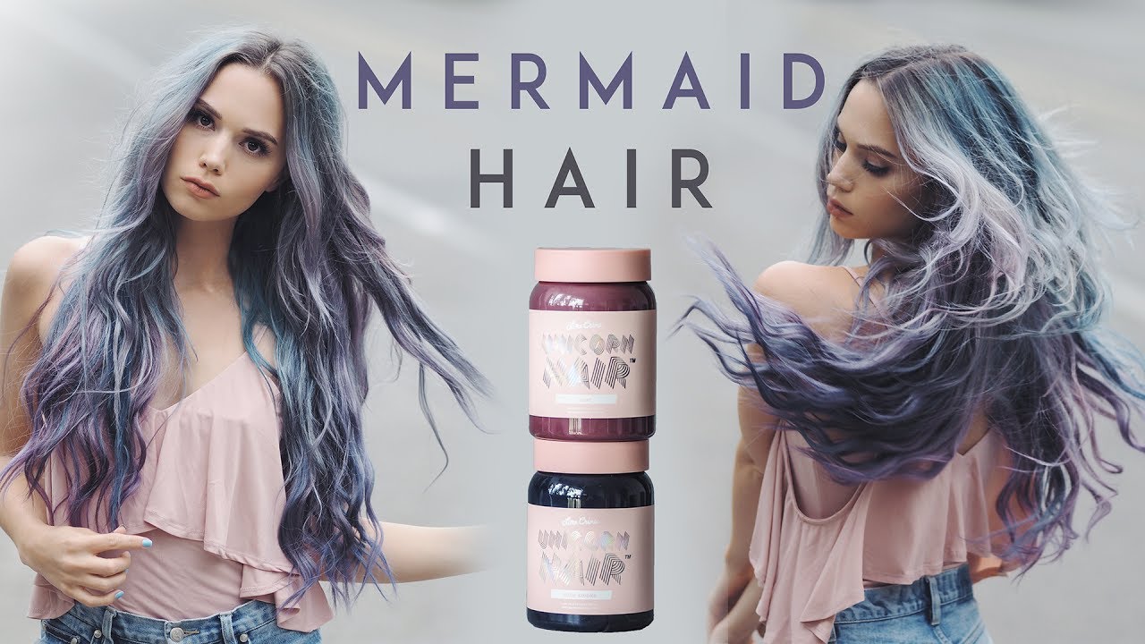 Mermaid Hair Using Limecrime's Unicorn Hair Dye | Kirsten Zellers