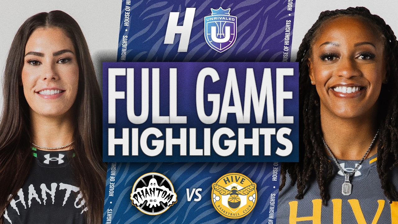 Phantom vs Hive - FULL GAME HIGHLIGHTS | February 22, Unrivaled 2026