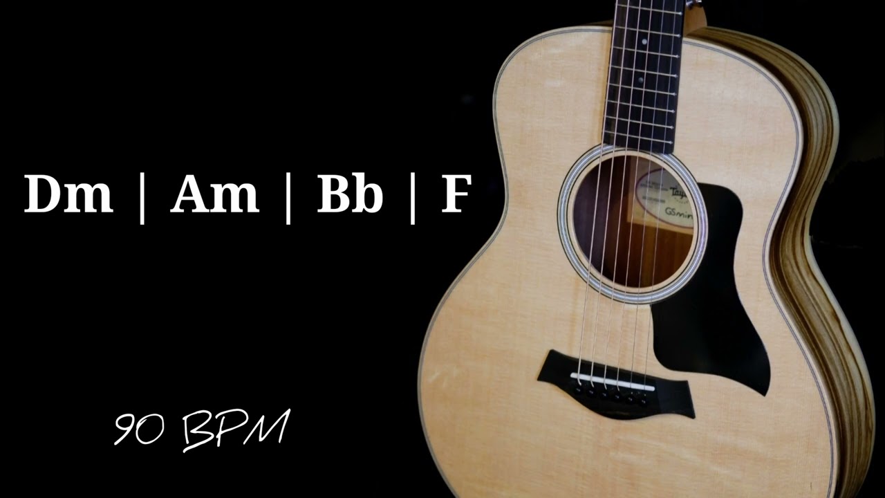 Acoustic Guitar Loop Strumming 90 BPM [ Dm Am Bb F ]