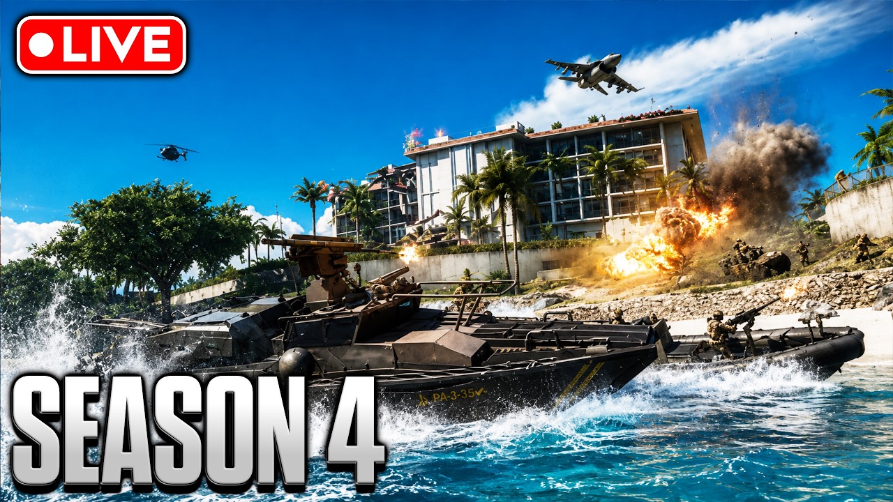 Waiting for Battlefield 6 Season 5...