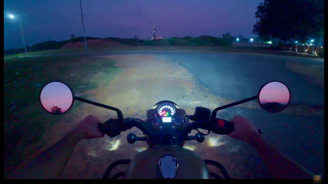 Ride in Northern lights | Calm Road Feel