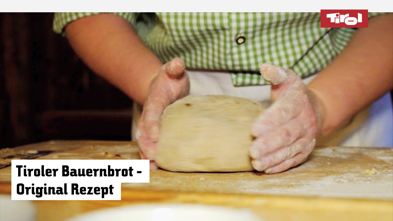 Tiroler Bauernbrot Rezept: Bauernbrot einfach selber backen 👨‍🍳