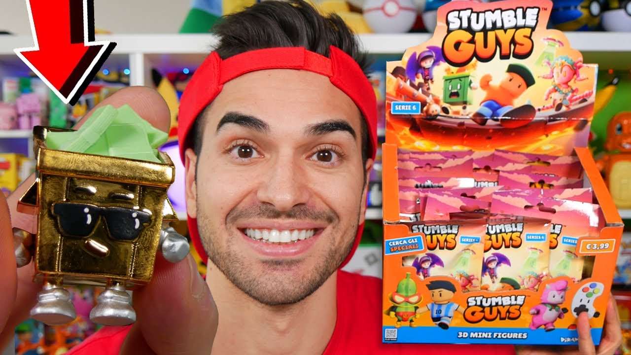 APRO IL NUOVO BOX DEI PERSONAGGI DI STUMBLE GUYS SERIE 6