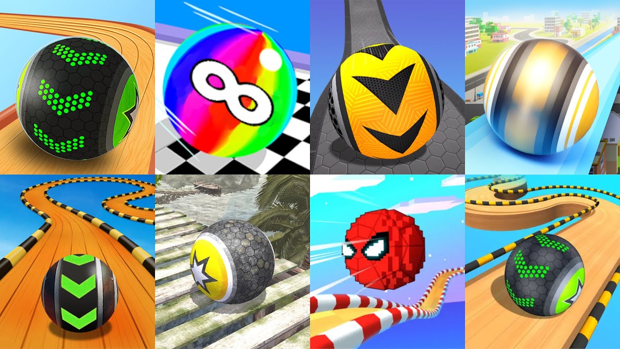 Going Balls Vs Sky Rolling Ball 3D, Ball Sky Escape, Action Balls, Fly Ball, Rollance Adventure Ball