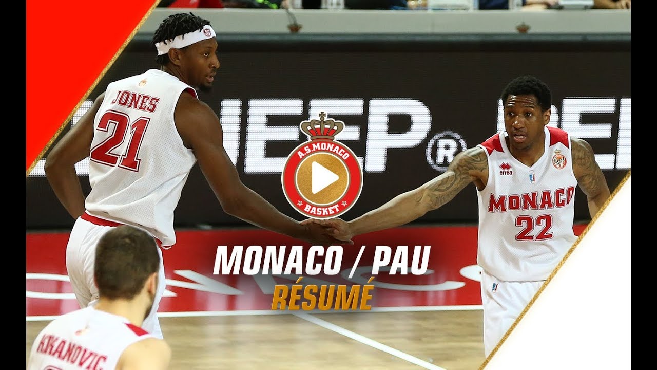 Jeep Elite — Monaco 91 - 74 Pau-Lacq-Orthez — Highlights