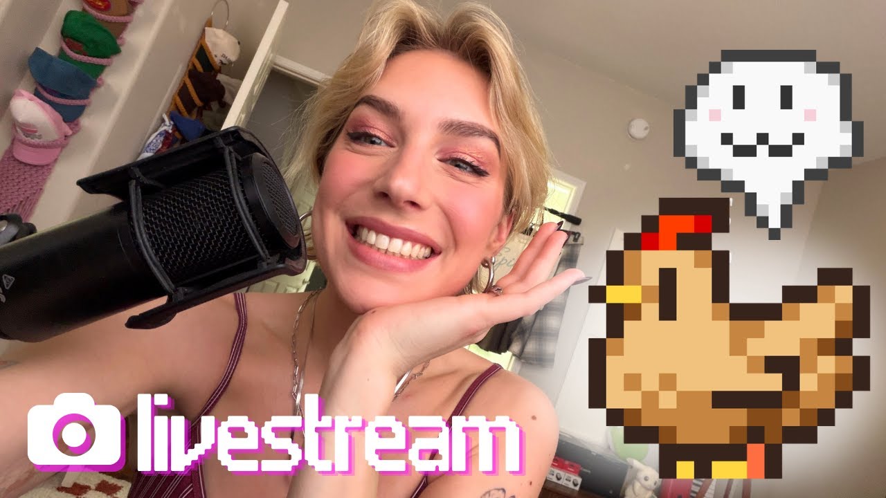 Stardew Valley Farm Tour (First gaming stream!)