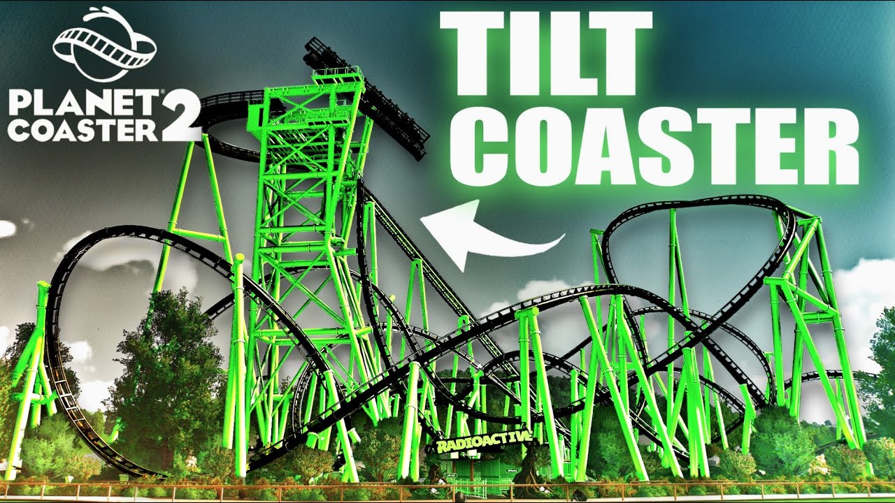 I made a Realistic Vekoma TILT COASTER in Planet Coaster 2