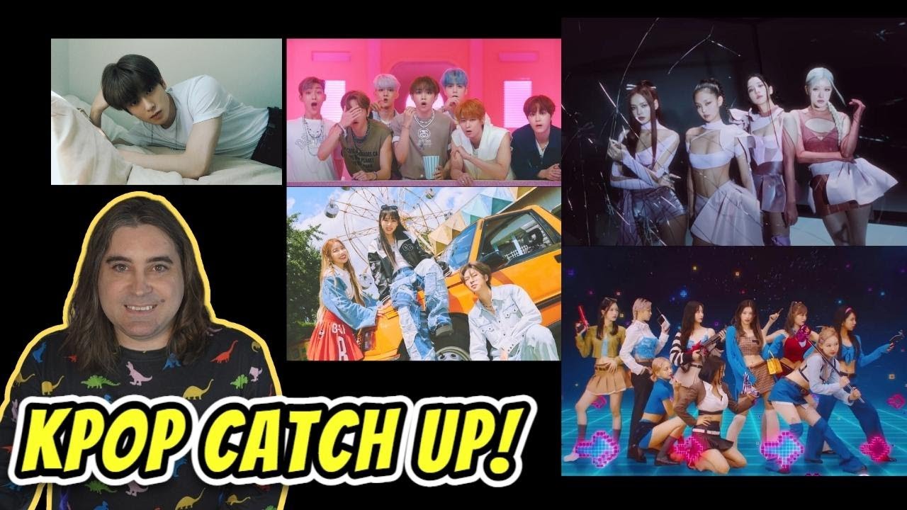 K-Pop Catch Up! Reacting to Blackpink, Twice, Solar/Moonbyul, The Boyz & Jaehyun!