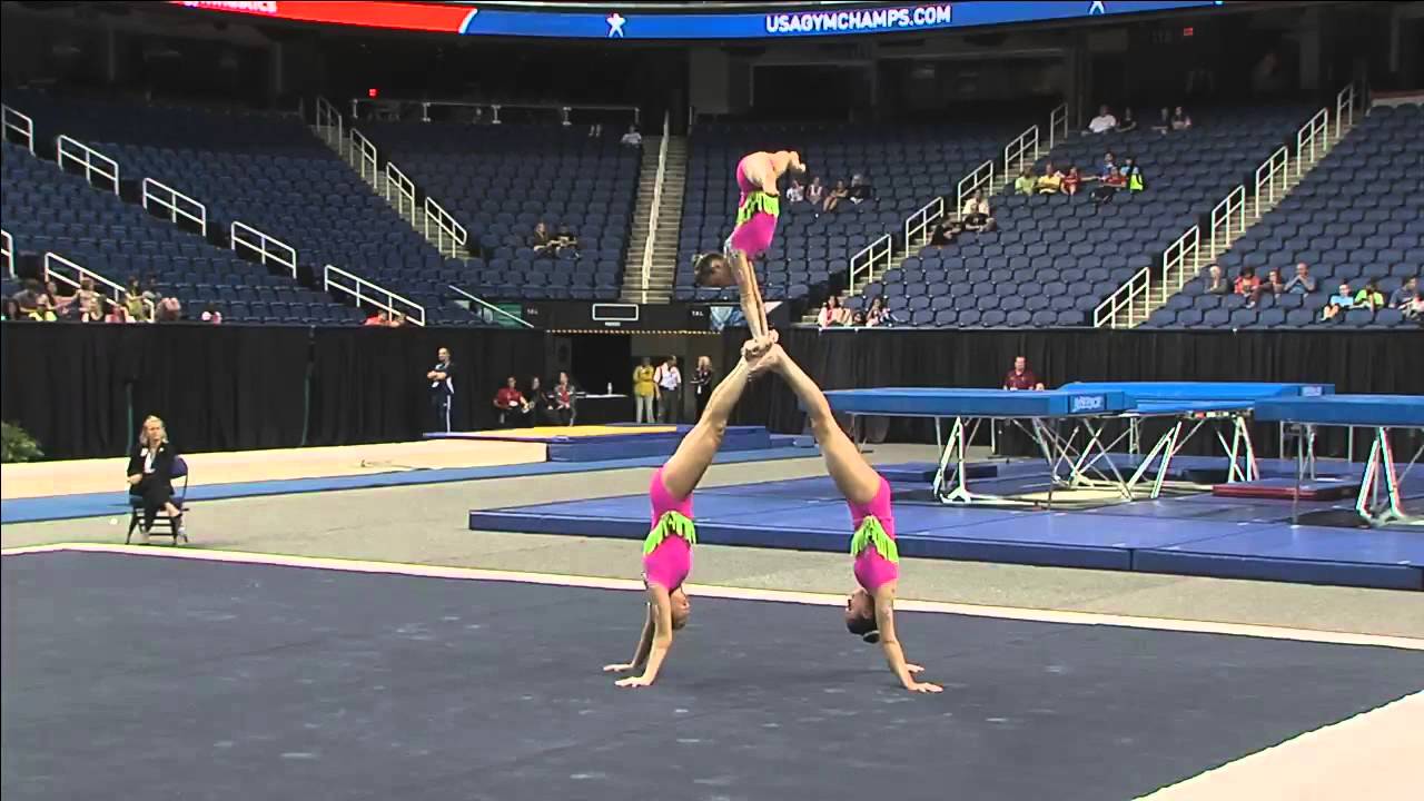 Bentley-Silverman-Stickley - Balance - 2015 USA Gymnastics Championships