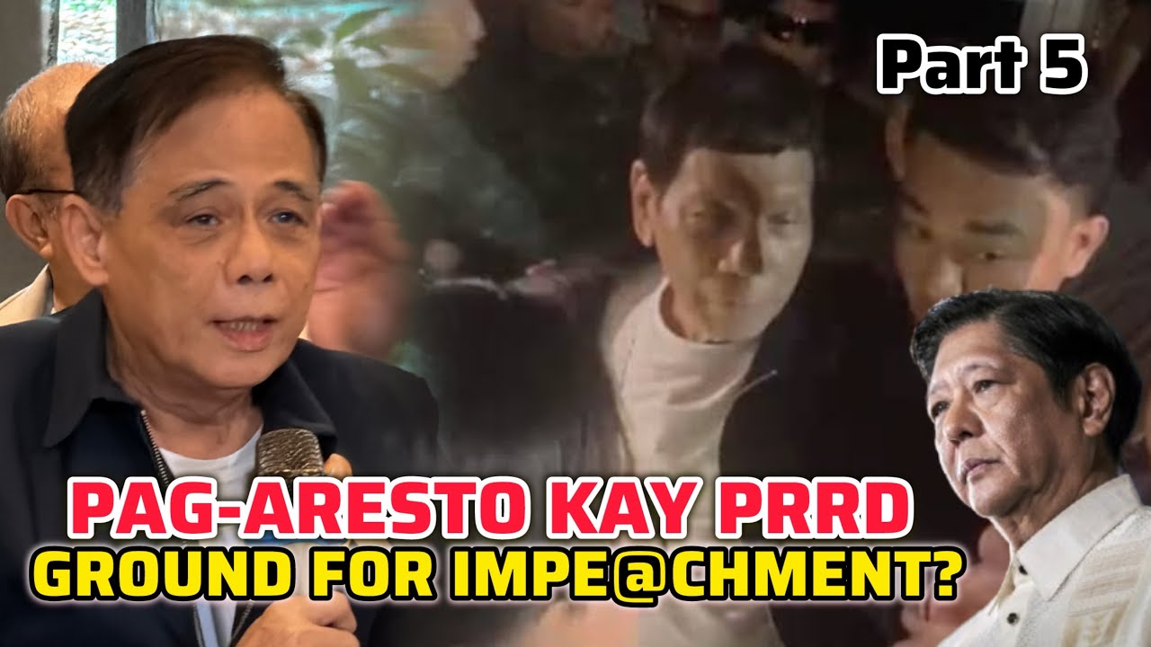 PAG-ARESTO KAY PRRD, GROUND FOR IMPE@CHMENT? 