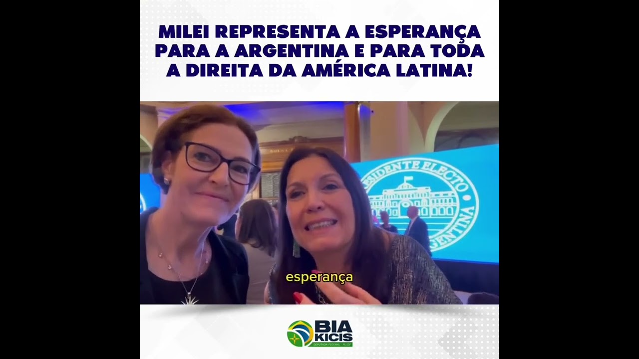 Posse de ​@UrgenteMilei  com Cris Graeml