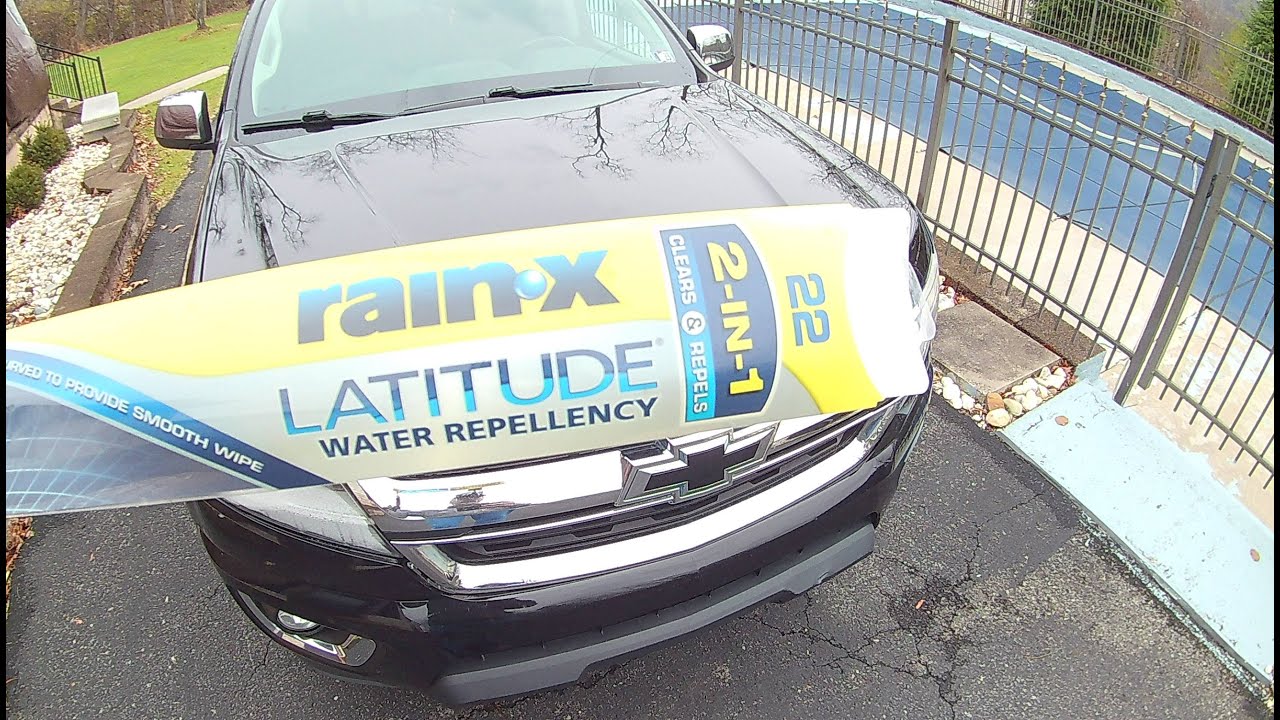 Rain X Wiper Blade installation 2016 Chevy Colorado