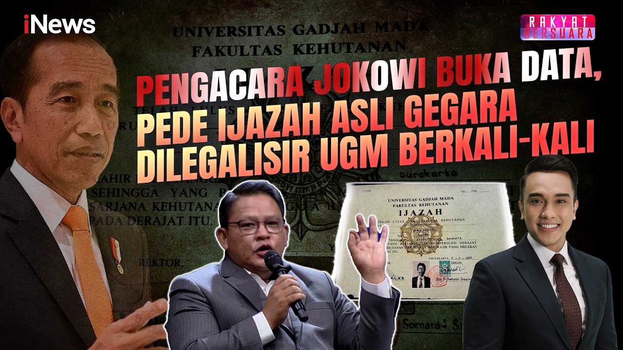 Tunjukkan Data Kuat! Pengacara Jokowi Klaim Ijazah Jokowi Asli: Dilegalisir UGM Berulang Kali