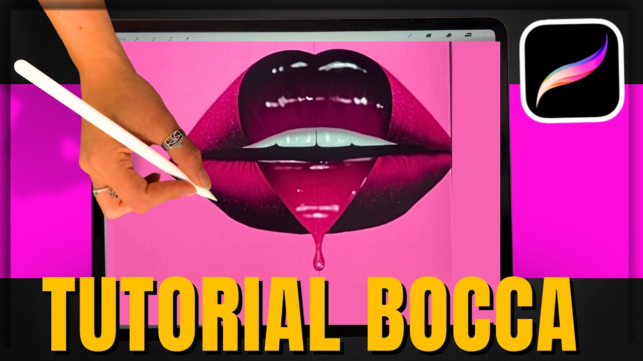 Disegnare una Bocca su Procreate: La Guida Passo dopo Passo 👄