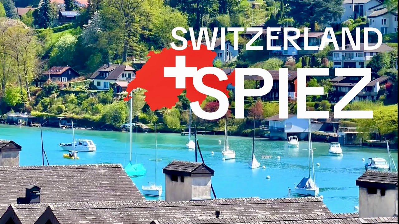 Spiez walking tour🇨🇭Beautiful place to visit in Switzerland
