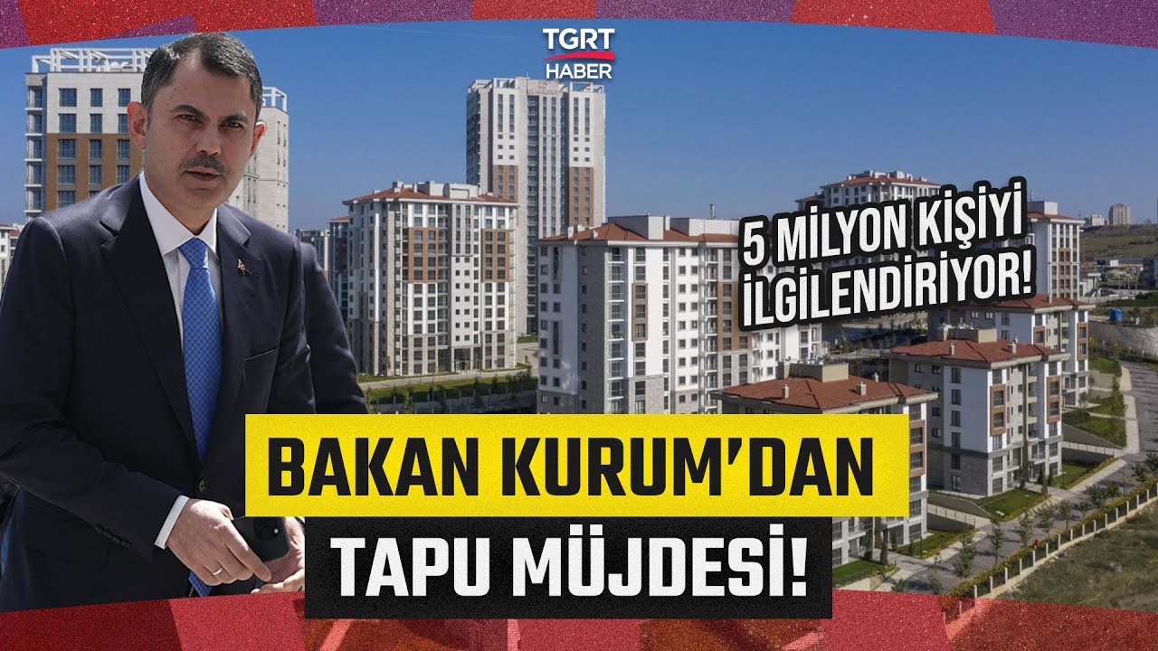 Bakan Kurum'dan Tapu Bekleyenlere Müjde! 'Kayıt Altına Alınmamış 2B Alanı Bırakmayacağız'