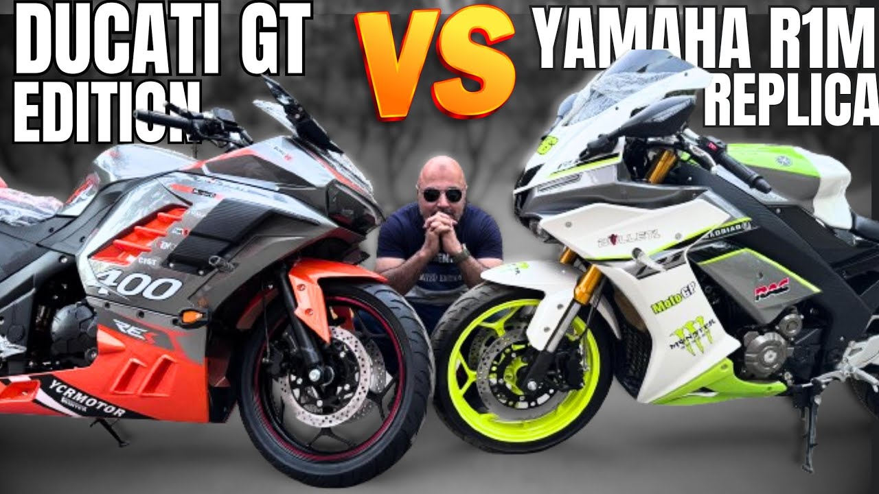 YAMAHA R1M VS DUCATI GT EDITION | 400cc KA BEST BIKE KON SA HA? Jaanye is video ma |
