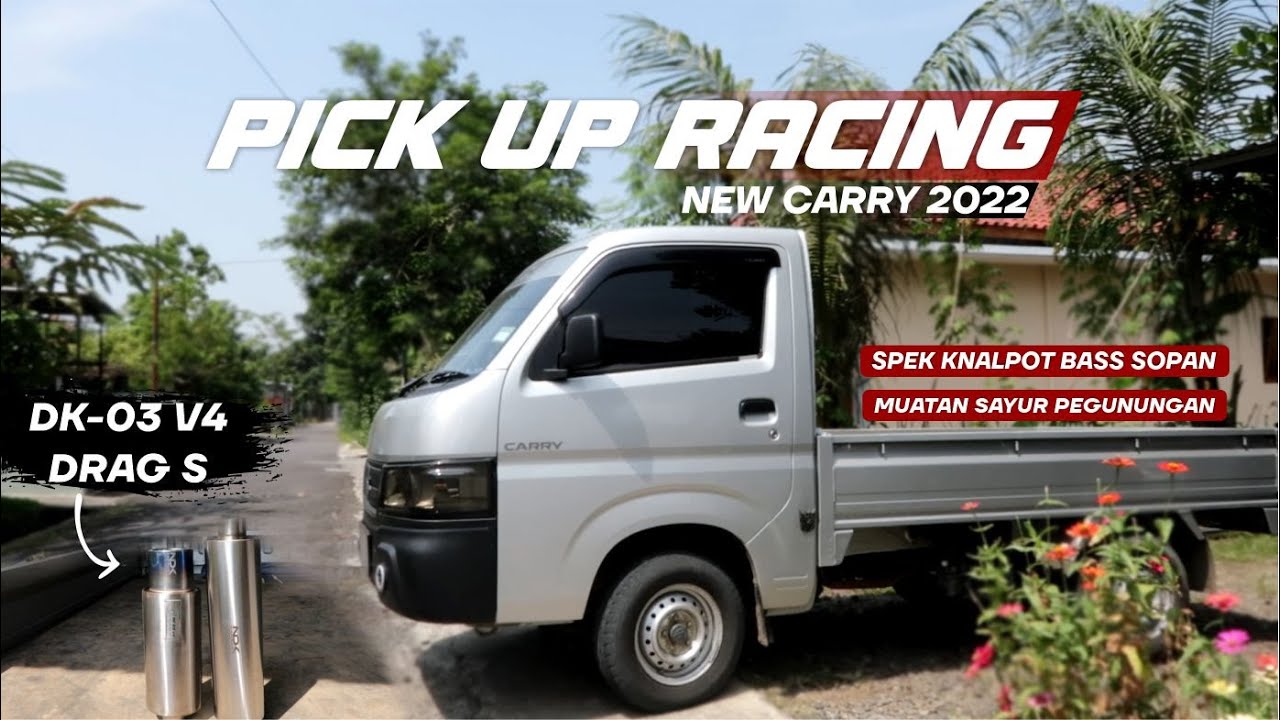 NEW CARRY PICK UP GANTI KNALPOT RACING NDK - DK-03 V4 RESONATOR DRAG