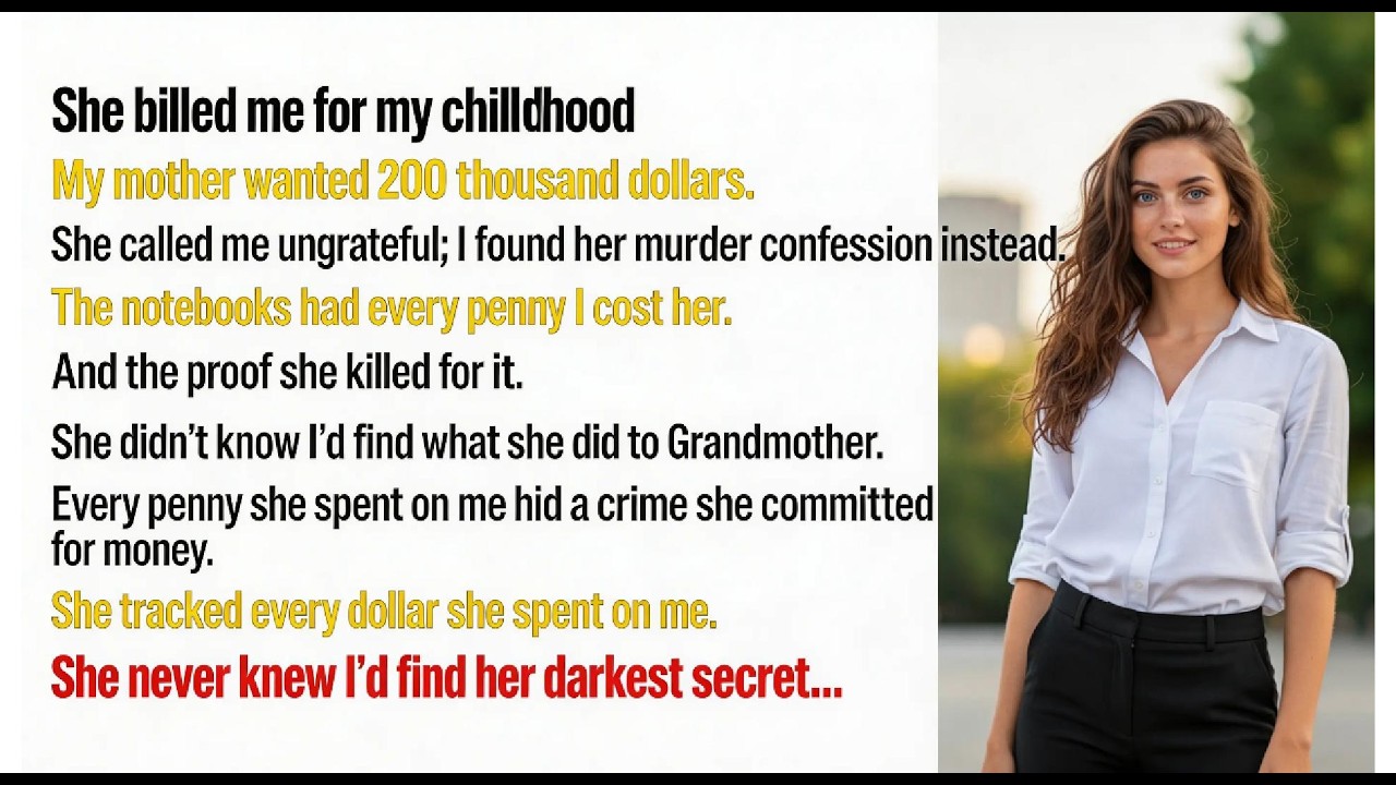 She Raised Me to Pay Her Back | I Raised Her Dead Secret From the Grave