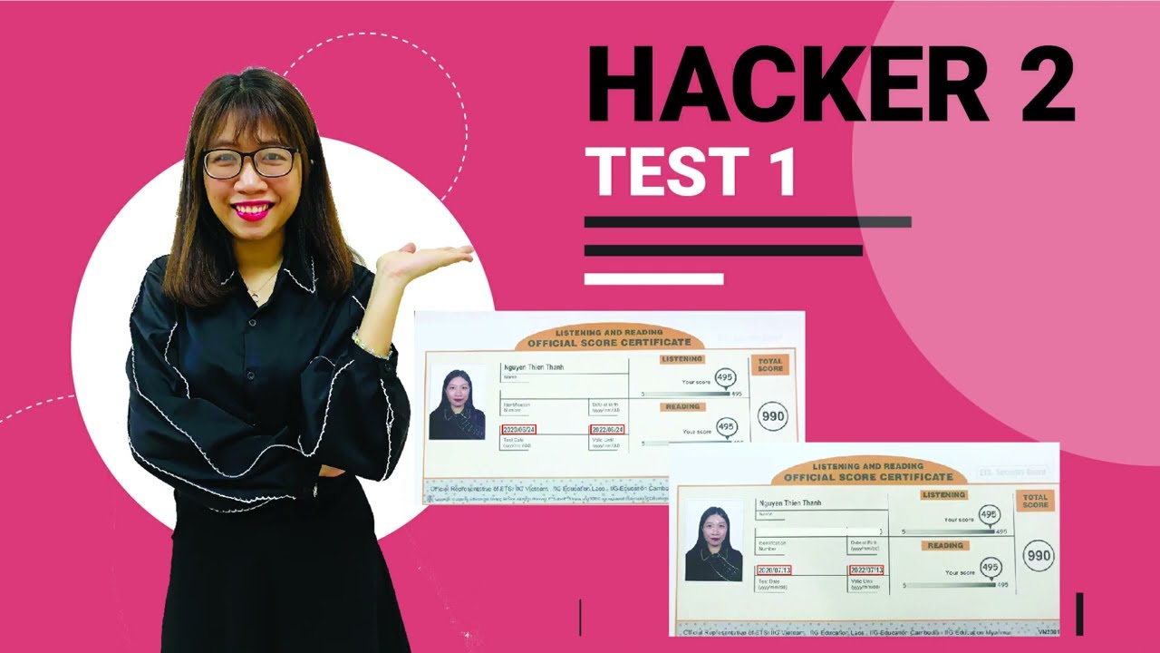 GIẢI ĐỀ TOEIC| HACKER 2| TEST 1