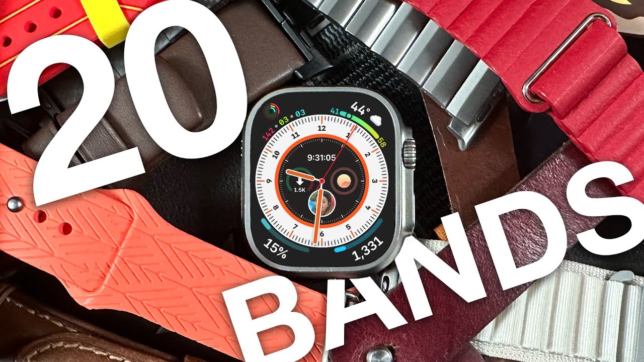 20 BEST Apple Watch ULTRA Bands You Need to Know About!