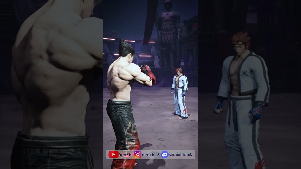 Jin Kazama Infinite Combo(1-Combo = Win!) Mod #tekken8 #tekken #jinkazama #hwoarang #shorts #gaming