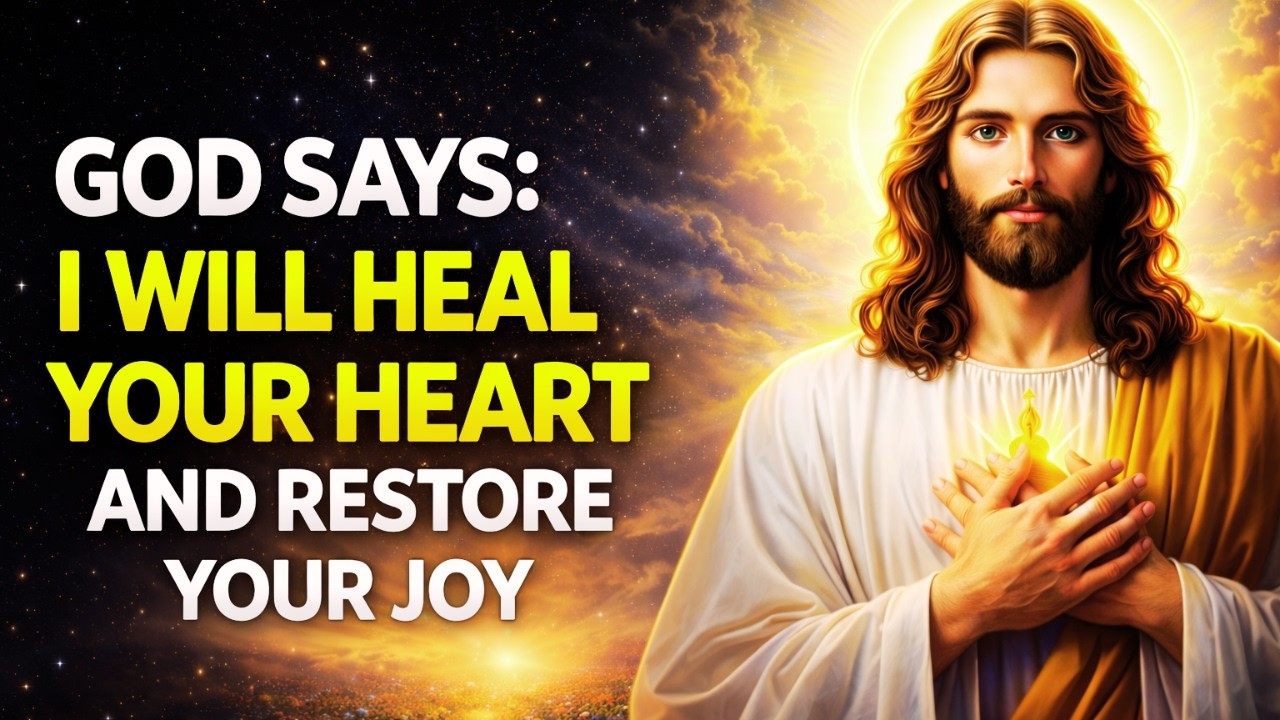 🙏 God Message For You Today | God Says: I Will Heal Your Heart And Restore Your Joy