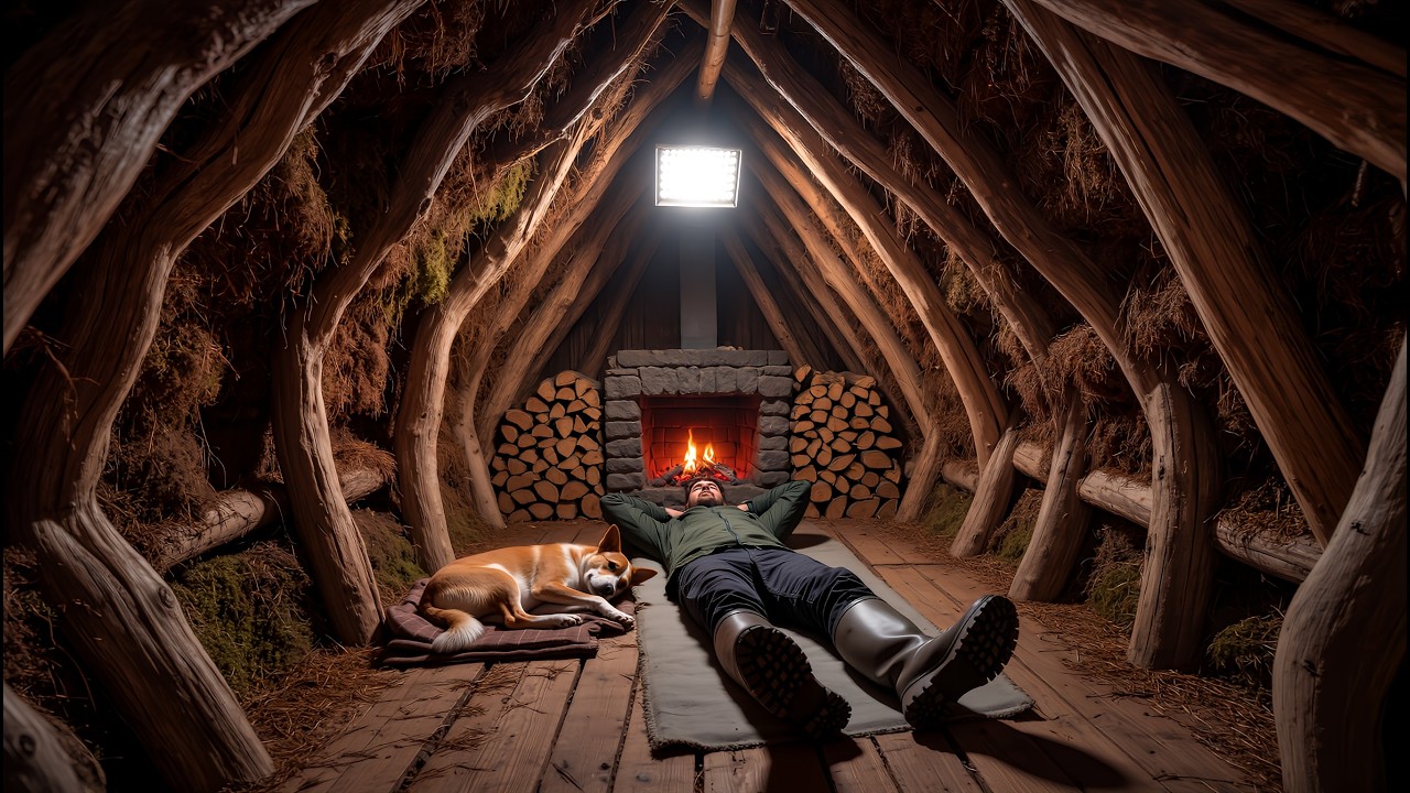 99% Can’t Build This | Bushcraft Master at Work | @PaddysBushcraft 