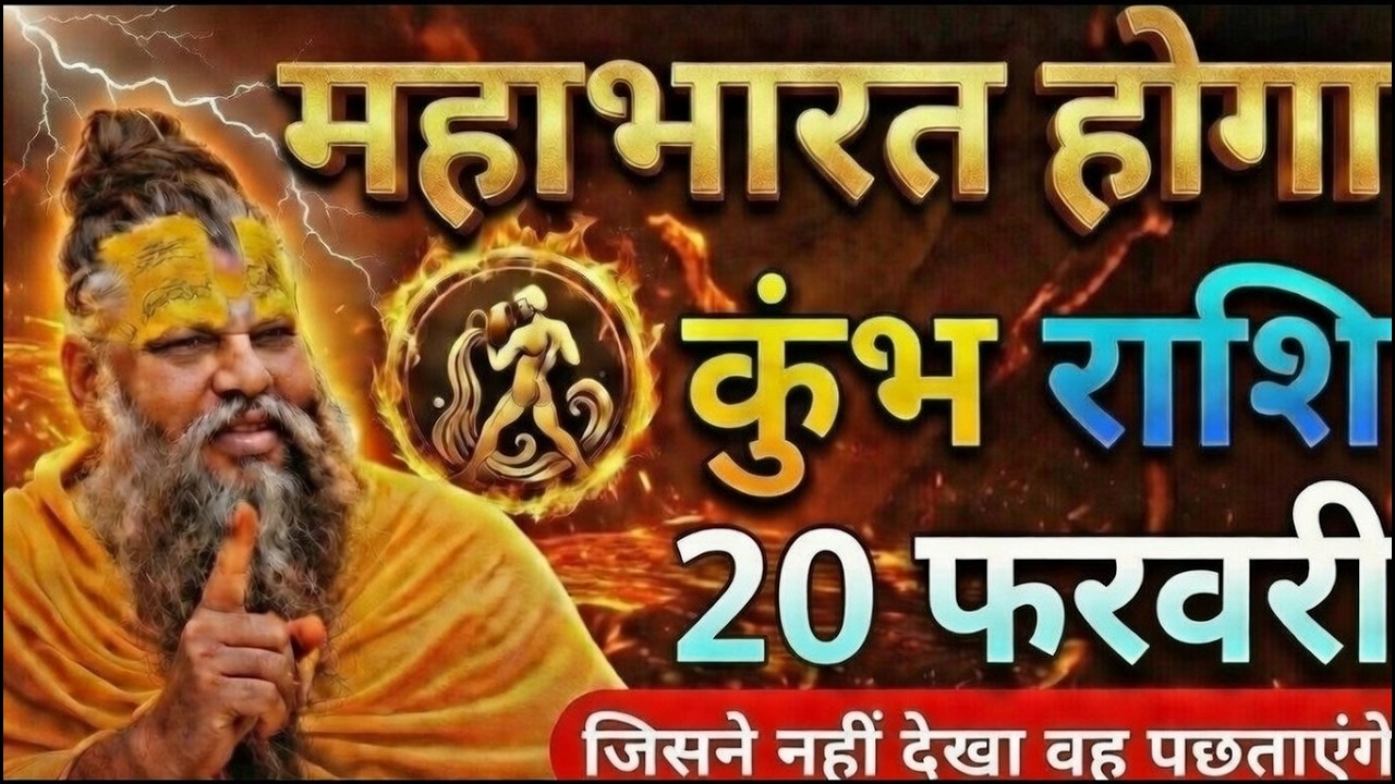 15 फरवरी 2026 कुंभ राशि: सुबह 11 बजे से ये 1 चमत्कार होना शुरू हो जाएगा, दुनिया देखेगी#astrology