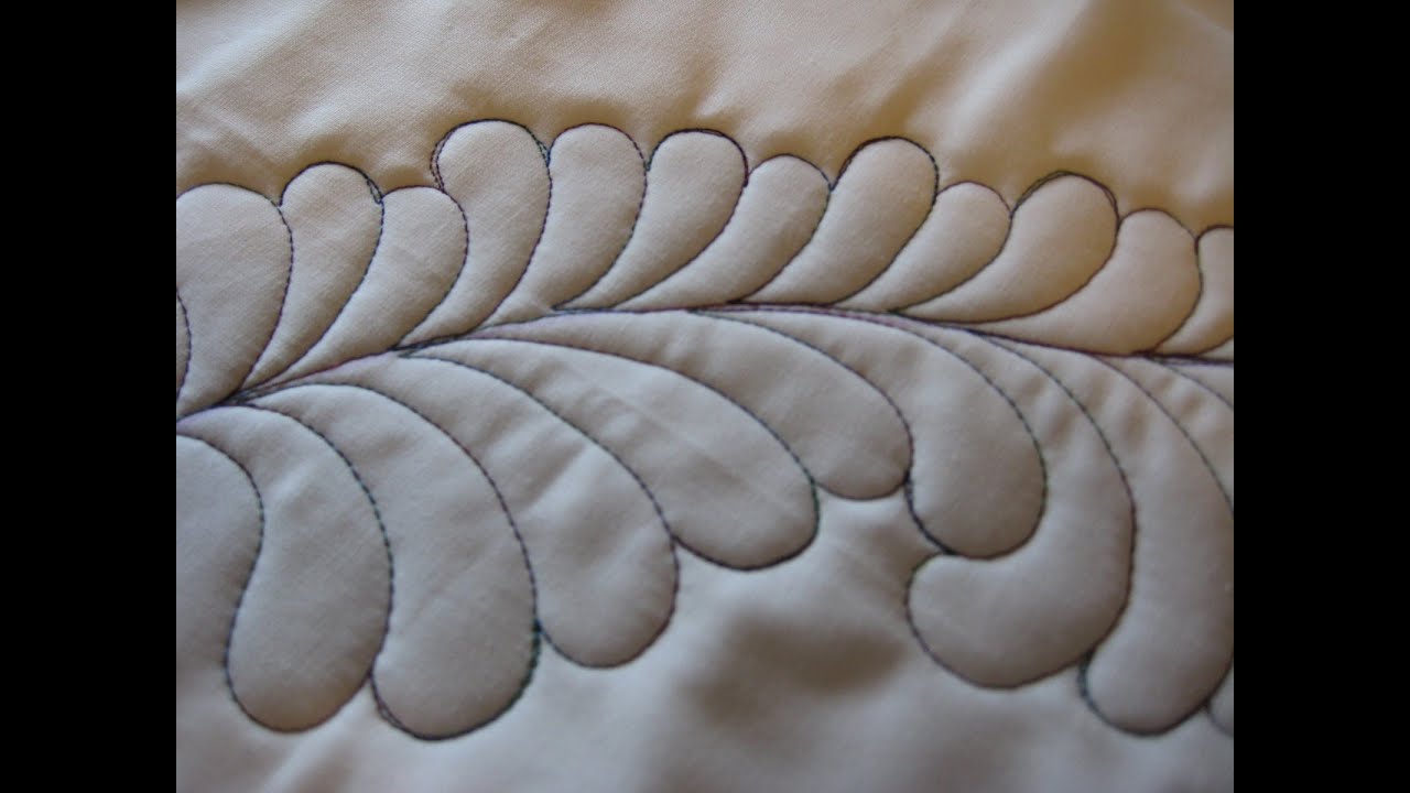 Free Motion Quilting: Intro to Feathers