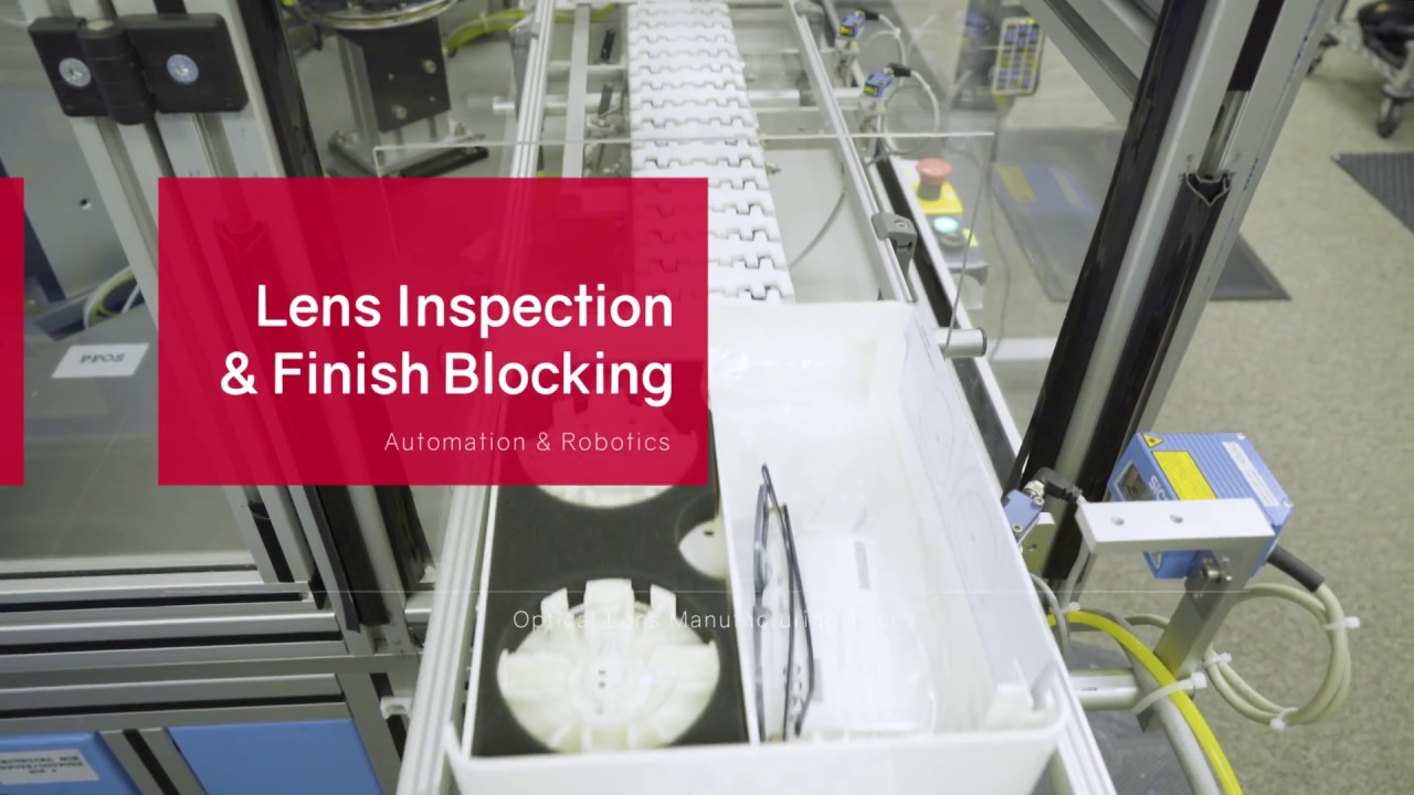 Lens Inspection & Finish Blocking at Cherry Optical, Inc