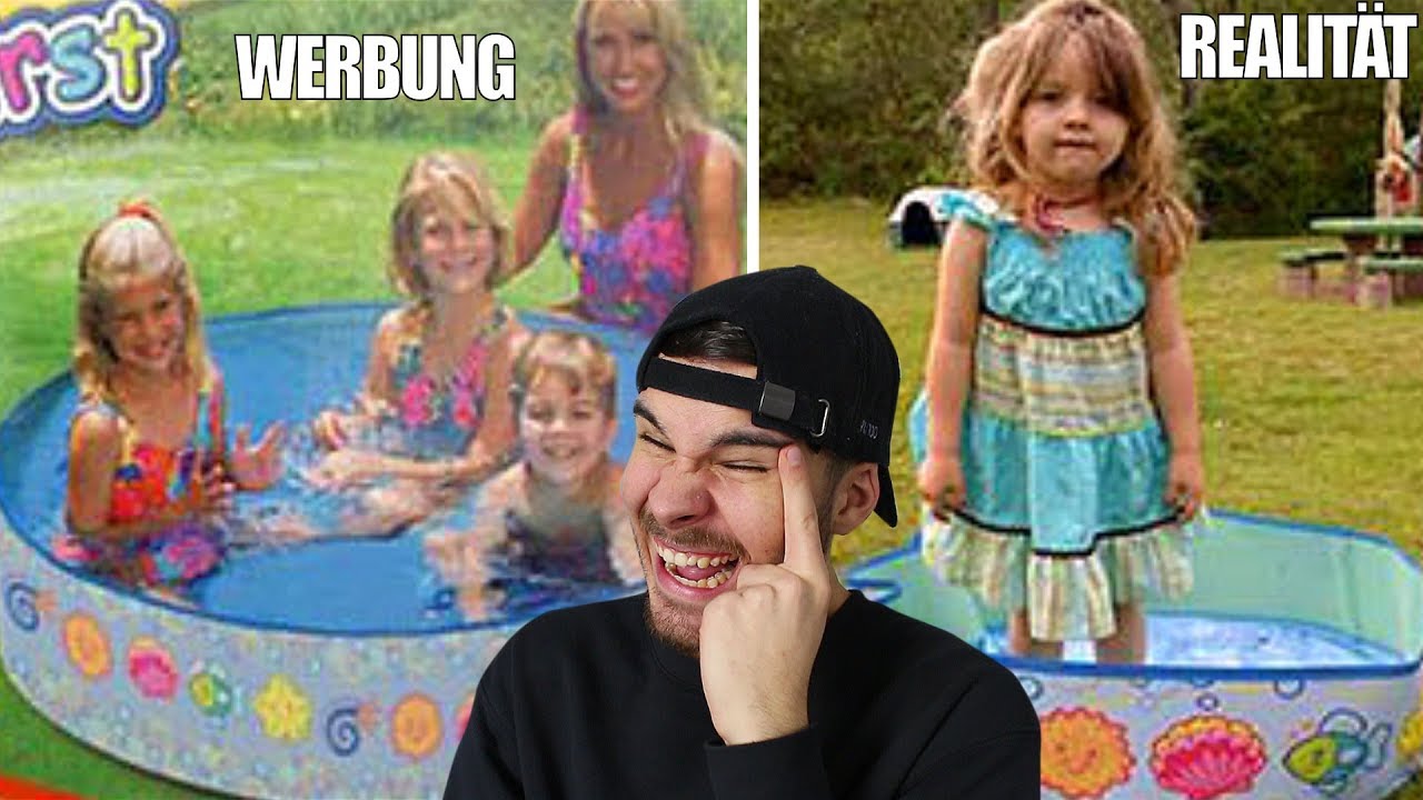 WERBUNG vs. REALITÄT! *Lustig oder Traurig?*
