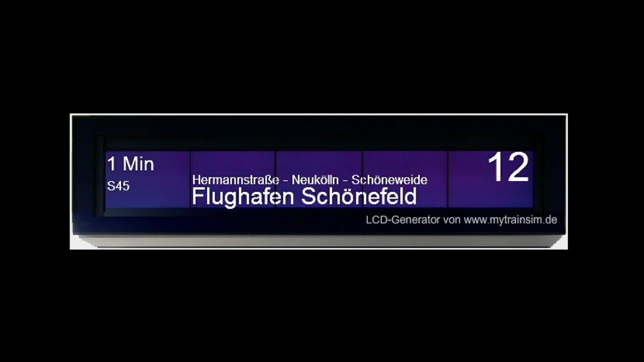 Bahnsteigansagen (Blechelse) S-Bahn Berlin