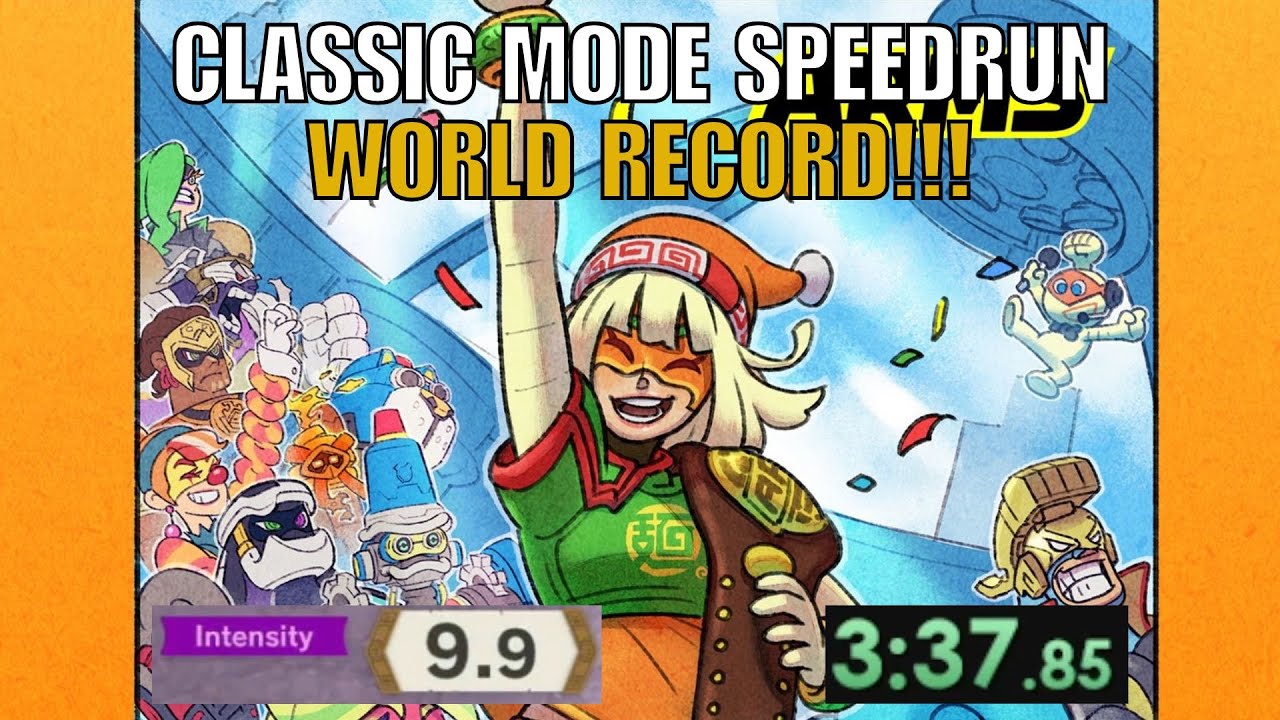 [OLD WR] MY FIRST INTENSITY 9.9 WR! Smash Ultimate Min Min: Classic Mode 9.9 - Solo Speedrun in 3:37