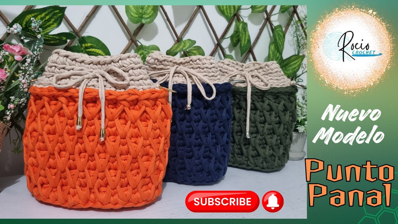 Nuevo modelo Punto Panal! - Trapillo - Rocio Crochet!